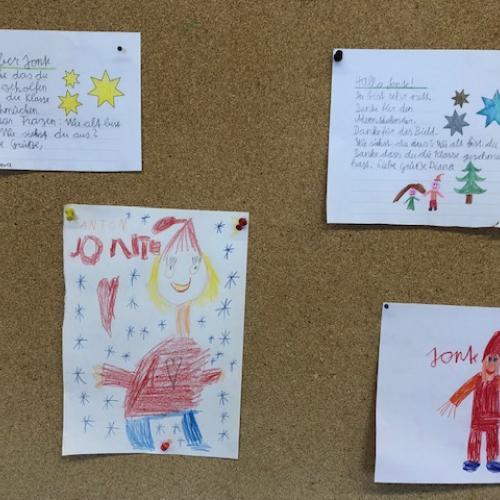 Bilder und Briefe der Kinder