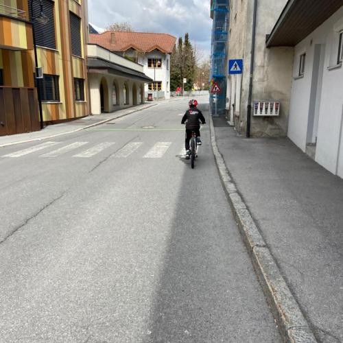Fahrradübung