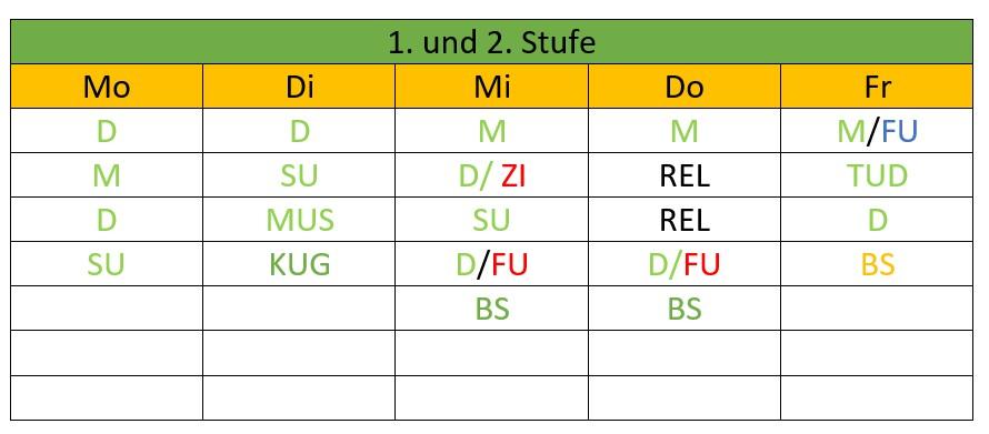 Stundenplan GS 1 25_26