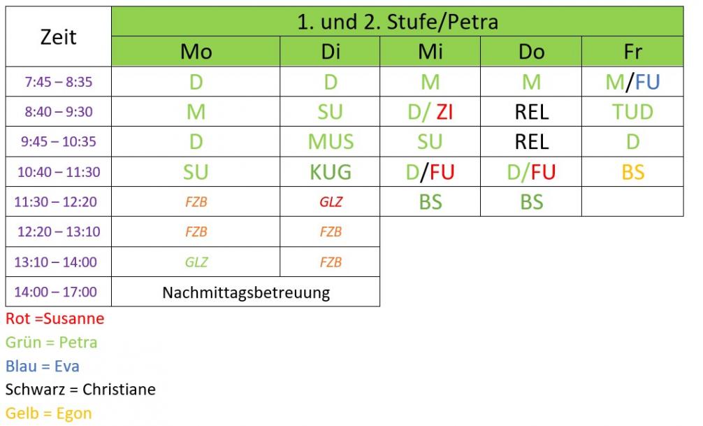 Stundenplan GS 1 25_26